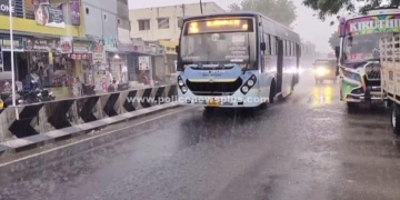 மதுரை மாவட்டத்தில் பலத்த மழை