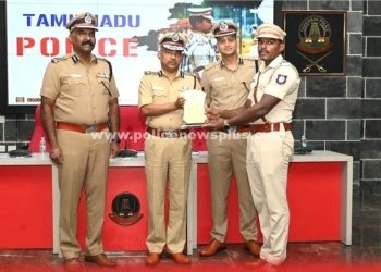 முதலமைச்சரின் கேடயம் பெற்ற கமுதி காவல் நிலையம்