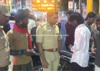 போக்குவரத்து பாதுகாப்பு பணிகளை ஆய்வு செய்த எஸ்.பி