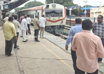 தெற்கு இரயில்வே கோட்ட மேலாளர் ஆய்வு