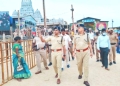 திருவிழாவை முன்னிட்டு பாதுகாப்பு ஏற்பாடுகள் குறித்து   எஸ்.பி ஆய்வு