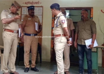 வெங்கனூர் காவல் நிலையத்தில் எஸ்.பி ஆய்வு