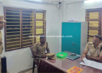 சிறுபாக்கம் காவல் நிலையத்தில் எஸ்.பி ஆய்வு