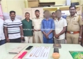தங்க நகைகளை திருடிய 2 குற்றவாளிகள் கைது