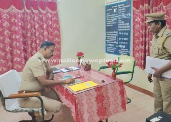 மகளிர் காவல் நிலையத்தில் எஸ்.பி ஆய்வு