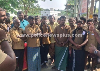 லாரி ஓட்டுநர்களுக்கு போக்குவரத்து பாதுகாப்பு விழிப்புணர்வு