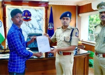 ஊர்க்காவல் படை வீரர்களுக்கு பணி நியமன ஆணை வழங்கிய எஸ்.பி