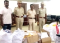 சட்டவிரோதமாக கொரியர் பார்சலில் வந்த புகையிலை பொருட்கள் பறிமுதல்