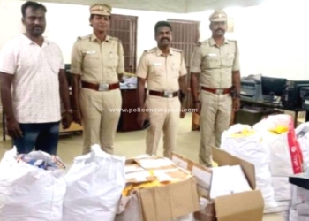 சட்டவிரோதமாக கொரியர் பார்சலில் வந்த புகையிலை பொருட்கள் பறிமுதல்