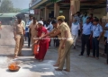 பணியாளர்களுக்கான தீ தடுப்பு ஒத்திகை பயிற்சி