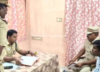 மதுவிலக்கு அமலாக்க பிரிவில் ஆய்வு மேற்கொண்ட எஸ்.பி