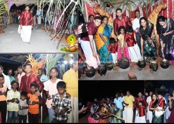 சிவகங்கை மாவட்ட ஆயுதப்படையில் நடைபெற்ற சமத்துவ பொங்கல் விழா