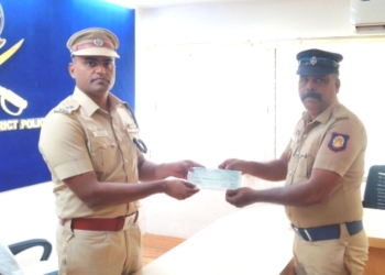 காவலர் சேமநல நிதியிலிருந்து 19 காவல்துறையினருக்கு உதவித்தொகை