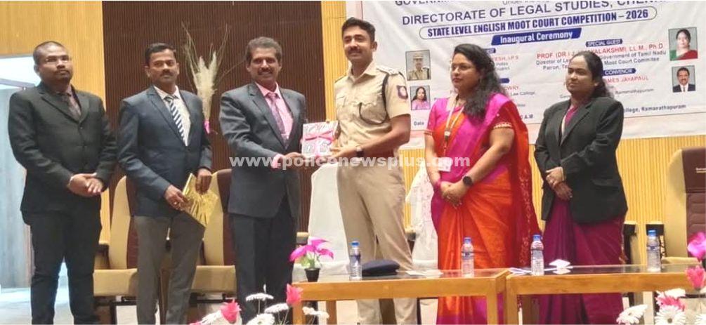 ஆங்கில மூட் கோர்ட் போட்டியில் எஸ்.பி அறிவுரை