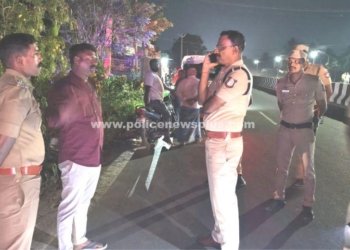 சாலை மறியலில் தலையிட்டு போக்குவரத்தை சீரமைத்த எஸ்.பி