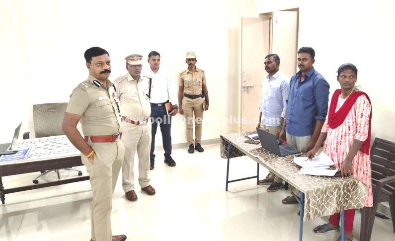 சரக காவல்துறை துணை தலைவர் திடீர் ஆய்வு