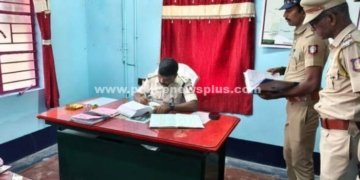 காவல் நிலையத்தில் திடீர் ஆய்வு செய்த எஸ்.பி