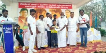 சிலம்பம் திரைப்பட குழுவினர் நடத்திய மாநில அளவிலான போட்டி