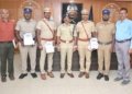 மதுரை மாநகர காவல்துறையினருக்கு ஆணையர் பாராட்டு