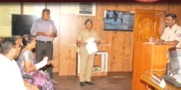 எஸ்.பி தலைமையில் நடைபெற்ற பொதுமக்கள் குறைதீர் கூட்டம்