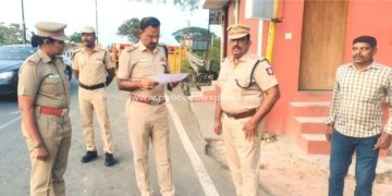 மதுவிலக்கு சோதனைச் சாவடிகளில் எஸ்.பி. அதிரடி ஆய்வு