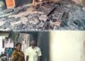 பழவேற்காடு அருகே அண்ணாமலைச்சேரியில் தீ விபத்து