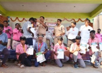 அரசு மேல்நிலைப்பள்ளி ஆண்டு விழாவில் எஸ்.பி பங்கேற்பு