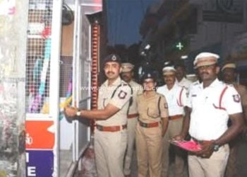 திட்டக்குடியில் புதிய போக்குவரத்து சிக்னல் திறப்பு