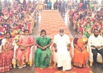 மீஞ்சூரில் 100 கர்ப்பிணி பெண்களுக்கு சமுதாய வளைகாப்பு நிகழ்ச்சி