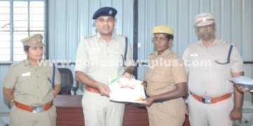 திண்டுக்கலில் 58 ஊர்க்காவல் படையினருக்கு பயிற்சி நிறைவு சான்றிதழ்