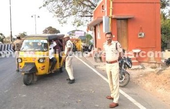 ஆல்பேட்டை சோதனைச் சாவடியில் எஸ்.பி. ஆய்வு