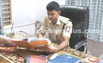 புதுக்கோட்டை காவல் நிலையத்தில் S.Pஆய்வு