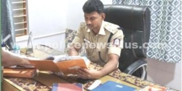 புதுக்கோட்டை காவல் நிலையத்தில் S.Pஆய்வு