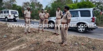 துணை முதல்வர் பாதுகாப்பு பணிகள். கடலூரில் எஸ்.பி. ஆய்வு