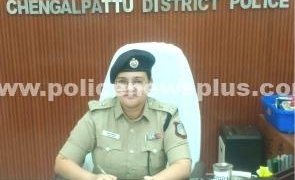 செங்கல்பட்டு மாவட்டத்தின் புதிய காவல் கண்காணிப்பாளர் பதவி ஏற்பு