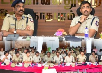 இராமநாதபுரத்தில் மாதாந்திர குற்றத்தடுப்பு கலந்தாய்வு கூட்டம்