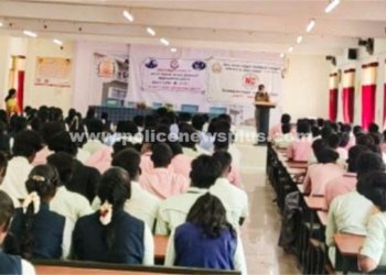 கரியம்பட்டி கல்லூரியில் மாணவிகளுக்கு சைபர் கிரைம் விழிப்புணர்வு