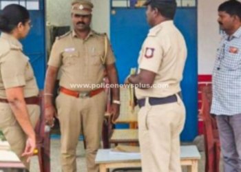 எல்லை சோதனைச் சாவடியில் எஸ்.பி. ஆய்வு