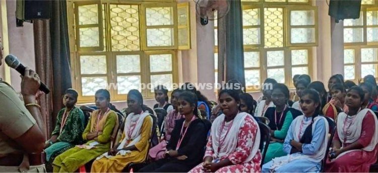 ஏலகிரியில் மாணவர்களுக்கு காவல்துறை விழிப்புணர்வு
