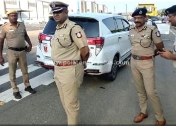 தேர்தலை முன்னிட்டு தீவிர வாகன சோதனை