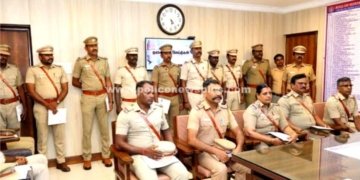 சிறுமி கொலை வழக்கில் சிறப்புப் பணி. 25 காவலர்களுக்கு பாராட்டு