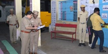 தேர்தல் பாதுகாப்பு ஏற்பாடுகள் குறித்த ஆய்வு