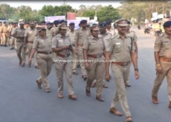 அரியலூரில் காவல்துறையினர் சார்பில் தேர்தல் விழிப்புணர்வு