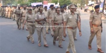 அரியலூரில் காவல்துறையினர் சார்பில் தேர்தல் விழிப்புணர்வு