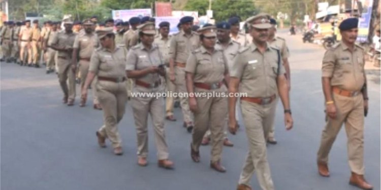 அரியலூரில் காவல்துறையினர் சார்பில் தேர்தல் விழிப்புணர்வு