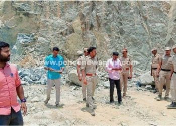 சட்டவிரோத கல்குவாரிகள் மீது எஸ்.பி அதிரடி சோதனை