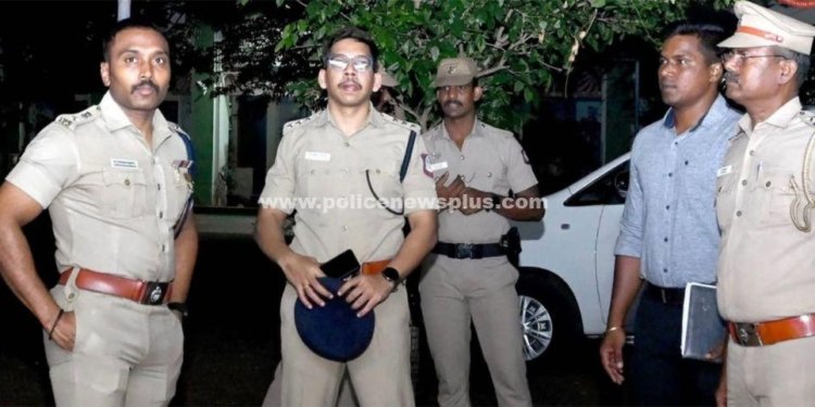 பிரச்சினைக்குரிய வாக்குச்சாவடிகளை ஆய்வு செய்த எஸ்.பி