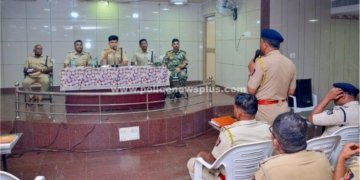 பாதுகாப்பு படை மற்றும் ஆயுதப்படையினர்க்கு ஆலோசனை கூட்டம்