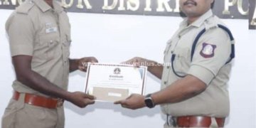 காவல்துறையின் துரித நடவடிக்கைக்கு எஸ்.பி பாராட்டு