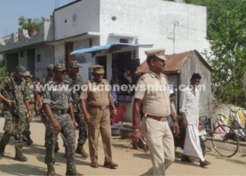 100% வாக்கு விழிப்புணர்வு கொடி அணிவகுப்பு